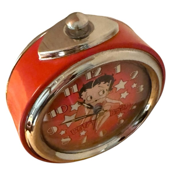 Betty Boop Alarm Clock Vintage 2004 Battery Powered - Works - Picture 8 of 12